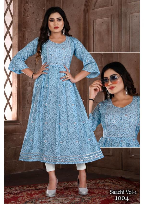 Beauty Saachi Vol 1 Rayon Designer Exclusive Kurti collection